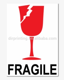 Cheap Custom Fragile Sticker, Factory Price Destructible - Fragile Glass, HD Png Download, Free Download