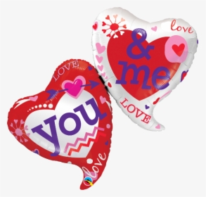 You & Me Qualatex, HD Png Download, Free Download