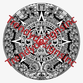 Aztec Calendar Tattoo Designs, HD Png Download, Free Download
