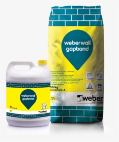 Bonding Agent-weberwall Gapbond - Saint Gobain Weber, HD Png Download, Free Download