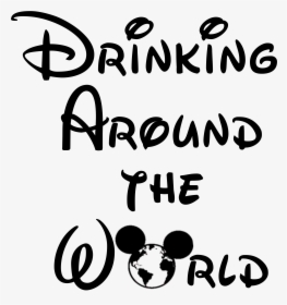 Drinking Around The World Silhouette, HD Png Download, Free Download