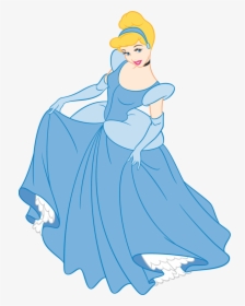 Walt Disney World Cinderella Prince Charming Fairy - Cinderella In Blue Dress, HD Png Download, Free Download
