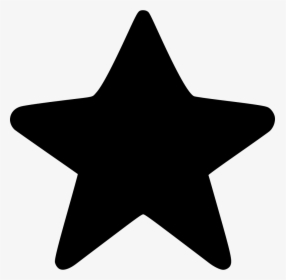 Black Star Png Icon - Star Black Clipart, Transparent Png, Free Download