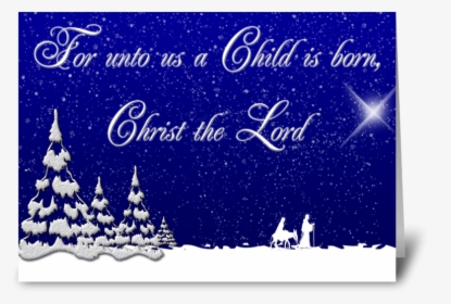 Star Of Bethlehem Greeting Card, HD Png Download, Free Download