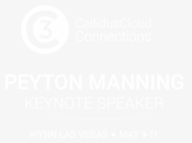Peyton Manning, Keynote Speaker At Calliduscloud Connections - Hartmann Gruppe, HD Png Download, Free Download