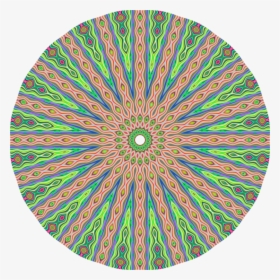 Psychedelic Art,circle,kaleidoscope - Вентилятор Охлаждения На Додж Рам 3500 Pickup 5.9, HD Png Download, Free Download