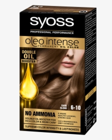 Syoss Com Color Oleo Intense 6 10 Dark Blond - Syoss Oleo Intense 6.10, HD Png Download, Free Download