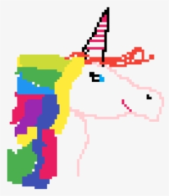 Rainbow Unicorn Png, Transparent Png, Free Download