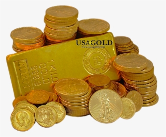 Coin Gold Pile, HD Png Download, Free Download