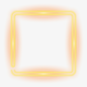 #neon #square #freetoedit #yellow #frame #border #geometric, HD Png Download, Free Download