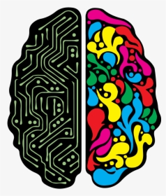 Creative Brain Png - Creative And Technical Brain, Transparent Png, Free Download