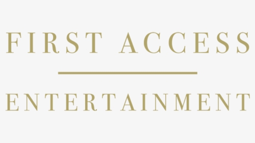 Logo - First Access Entertainment Logo, HD Png Download, Free Download
