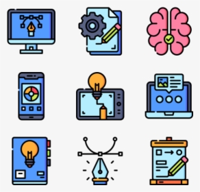Design Thinking - School Vector Icon Png, Transparent Png, Free Download