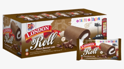 London Choco Roll Cake, HD Png Download, Free Download