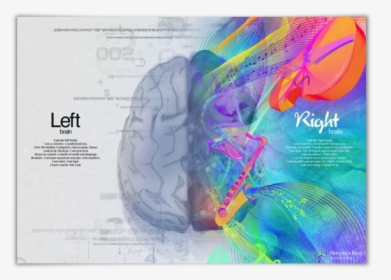 Left Brain Right Brain Graphic, HD Png Download, Free Download