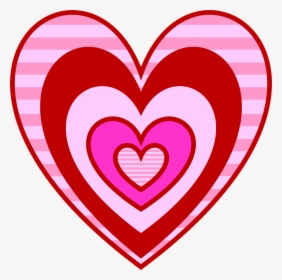 Transparent Valentines Heart Png - Pink Valentine Hearts, Png Download, Free Download