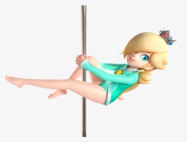 Sticker Other Harmonie Luma3ds Buste Mario Strip Teaseuse - Pole Dance Dessin, HD Png Download, Free Download
