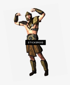 Warrior Showing Off Biceps - Belly Dance, HD Png Download, Free Download