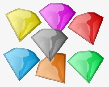 File - Chaos Emeralds - Svg - Chaos Emeralds, HD Png Download, Free Download