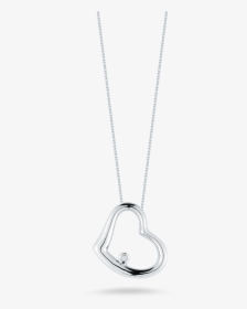 Heart Pendant With Diamond, HD Png Download, Free Download