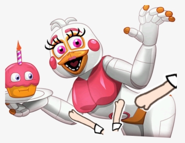 Funny #funny People Touching Funtime Chicas Butt And - Funtime Chica Ultimate Custom Night, HD Png Download, Free Download