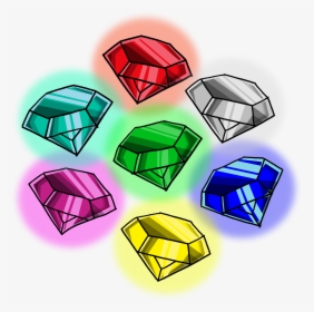 Chaos Emeralds - Sonic Chaos Emeralds, HD Png Download, Free Download