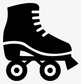 Ice Skate - Black Roller Skate Clipart, HD Png Download, Free Download
