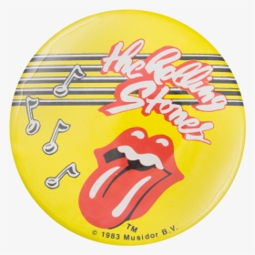 Rolling Stones Musical Notes Music Button Museum - Rolling Stones Music Notes, HD Png Download, Free Download