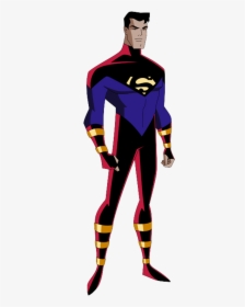 Transparent Superboy Png - Dc Animated Universe Superboy, Png Download, Free Download