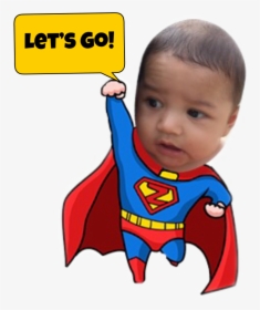 #superboy #freetoedit - Baby, HD Png Download, Free Download