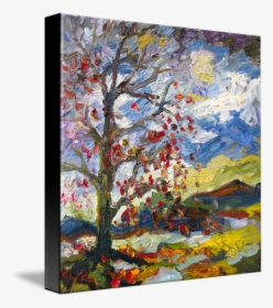 Autumn Sunset Impressionism Oil Painting Must Go Sale - Post Impressionism Bird Painting, HD Png Download, Free Download