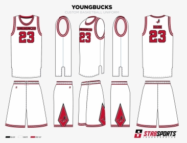 Str8 Basketball Youngbucks Black 01 Str8 Basketball - Sail, HD Png Download, Free Download