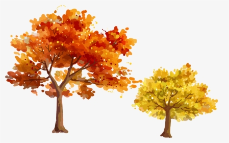Autumn Tree Leaf - Autumn Tree Png Vector, Transparent Png, Free Download