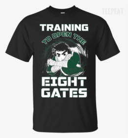 Rock Lee Training Eight Gates Tee Apparel Teepeat"  - Old Man Bowling Shirt, HD Png Download, Free Download