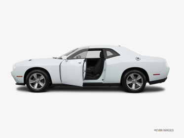 White Dodge Challenger Side, HD Png Download, Free Download
