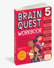 Cover - Brain Quest Workbook Grade 5, HD Png Download, Free Download