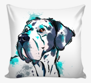 Great Dane Pillow Cover - Cushion, HD Png Download, Free Download