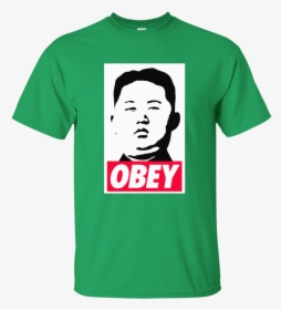 Funny Kim Jong Un Obey Supreme Shirt, Jersey, Hoodie - Kim Jong Un Obey, HD Png Download, Free Download