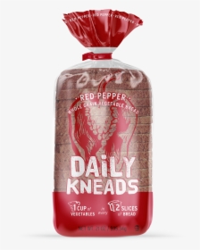 Red Pepper Sliced Veggie Bread Loaf"  Class= - Loaf, HD Png Download, Free Download