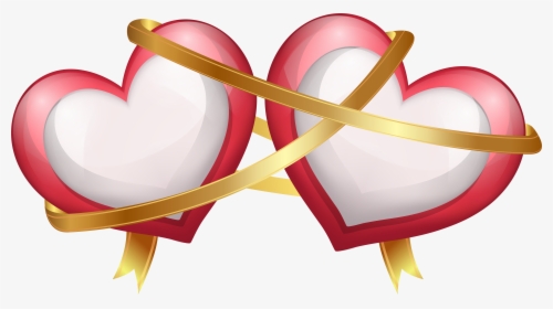 Valentine Ribbon Png Beautiful Red Ribbon Png Clipart - Transparent Png For Wedding Cards, Png Download, Free Download