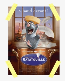 Végé, Healthy, Féministe - Ratatouille Disney Affiche, HD Png Download, Free Download