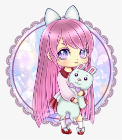 Bunny Kawaii Girl Kawaii Girl, Chibi, Bunny, Cute Bunny, - Kawaii Cute Bunny Girl, HD Png Download, Free Download