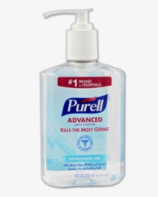 Hand Sanitizer Png - Purell Hand Sanitizer, Transparent Png, Free Download