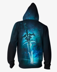 Lich King World Of Warcraft Zip Up Hoodie Jacket - Linkin Park Hybrid Theory Hoodie, HD Png Download, Free Download