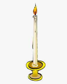Memorial Candle Transparent Also Christmas Candle Clipart - Candle Clip Art, HD Png Download, Free Download