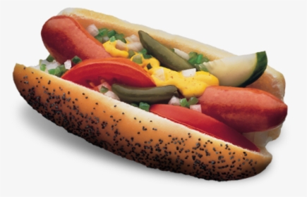 Hot Dog Png Weiner - Chicago Hot Dog, Transparent Png, Free Download