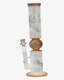 12″ Frosted Glass Water Pipe - Trophy, HD Png Download, Free Download