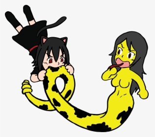 Yellow Vertebrate Cartoon Fictional Character Clip - Don T Tread On Me Anime, HD Png Download, Free Download