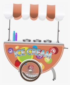 Ice Cream Truck Flavors - Ice Cream Car Png, Transparent Png, Free Download
