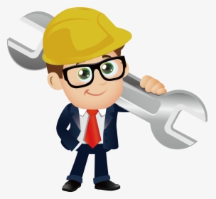 Transparent Paying Clipart - Man With Magnifying Glass Cartoon, HD Png Download, Free Download